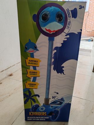 Patinete Infantil Sharky K3YRiders- usado una hora
