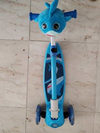 Patinete Infantil Sharky K3YRiders- usado una hora