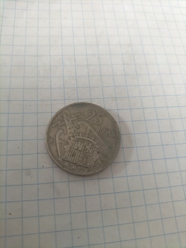 Moneda 25 Ptas España