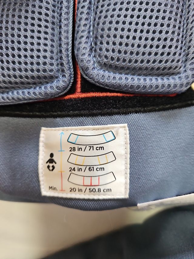 Mochila Porteo Ergobaby 360 Cool Air (Oxford Blue)