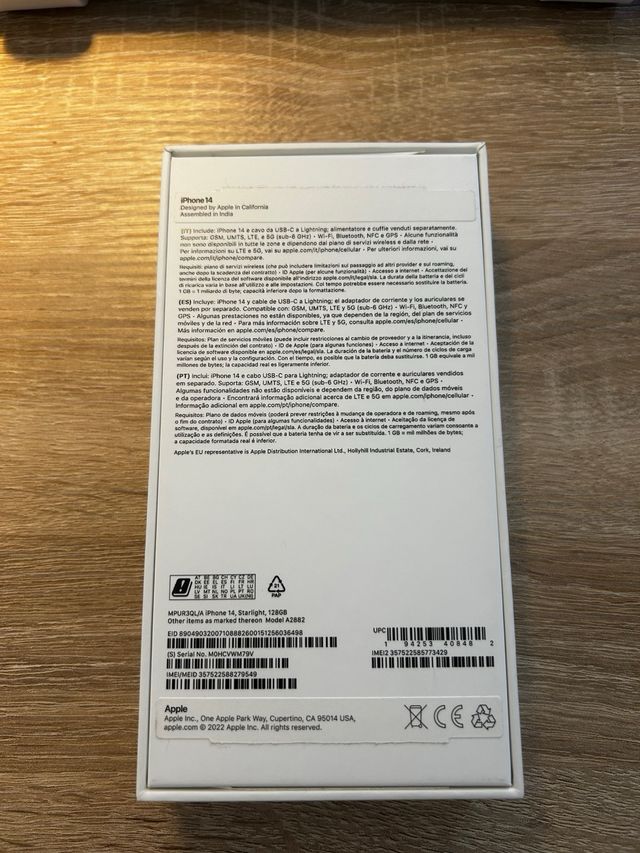 iPhone 14 Branco 128GB