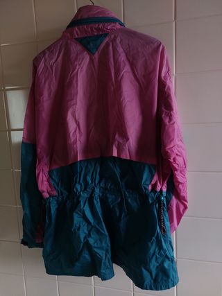 Giacca Salewa rosa e verde acqua, Tg XL