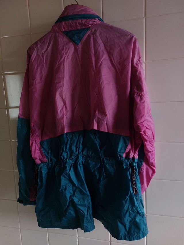 Giacca Salewa rosa e verde acqua, Tg XL