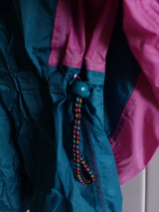 Giacca Salewa rosa e verde acqua, Tg XL