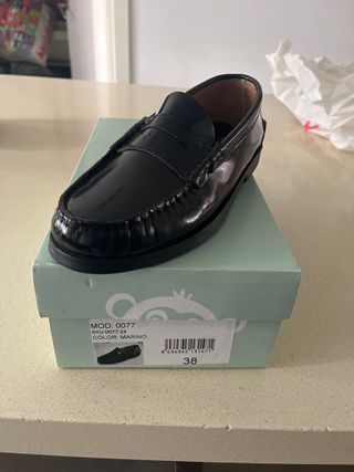 Zapatos colegiales niña -talla 38