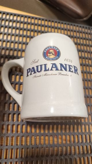 Jarra cerveza Paulaner