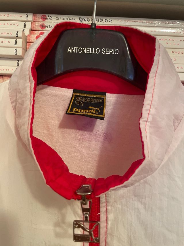 Giacca Puma vintage Canada 90s rave parachute XL