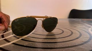 Ray Ban Aviator: Gafas de sol doradas
