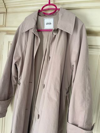 Gabardina beige pimkie