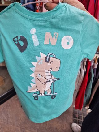 Camiseta Dino Bebé 18 meses