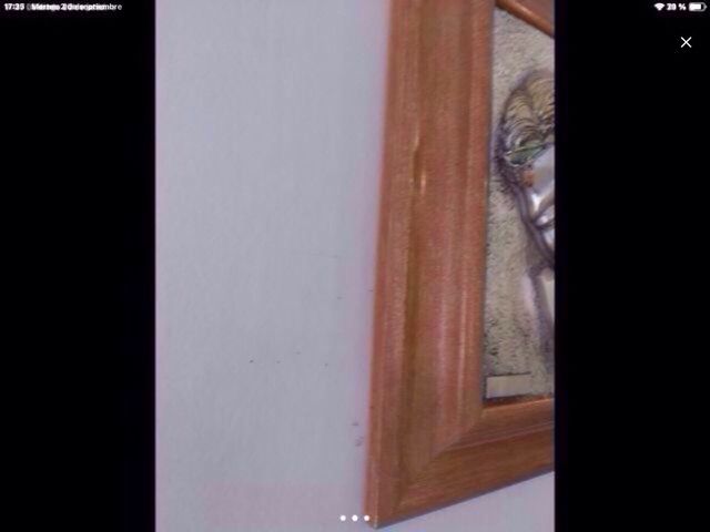 Cuadro Jesús - Madera y metal