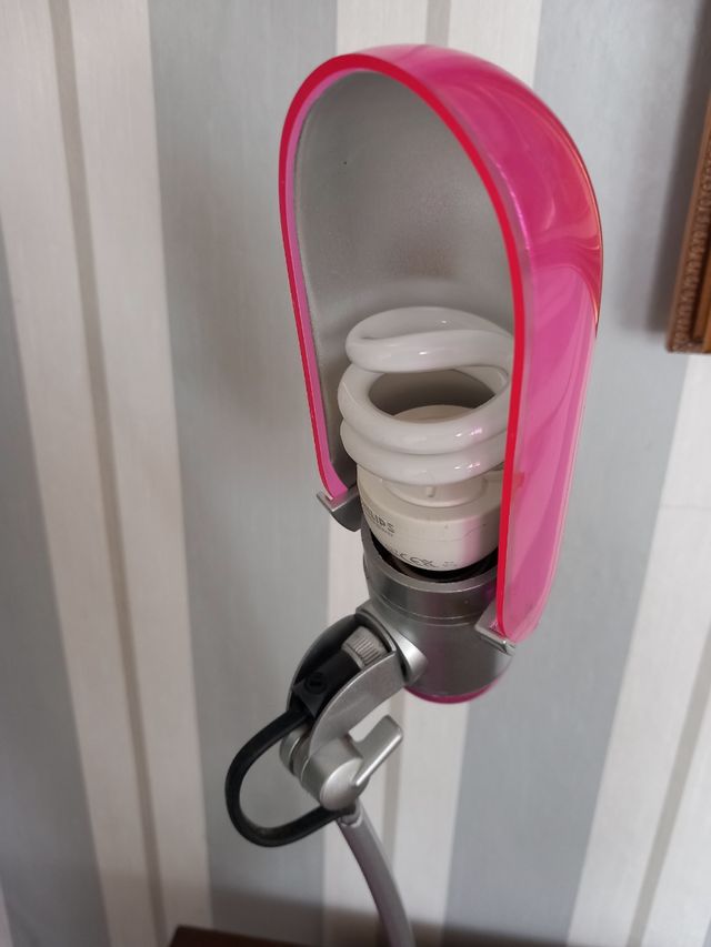 Flexo Fabrilamp rosa - Casi nuevo