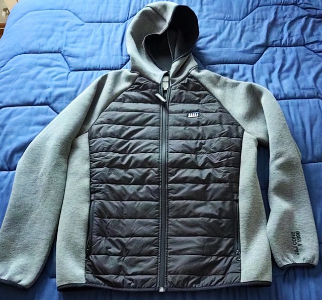 Chaqueta Jack&Jones gris-negra
