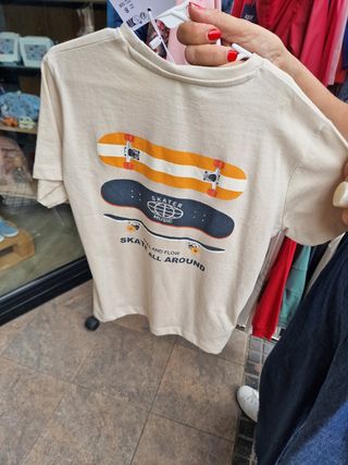 Camiseta niño skate talla 8