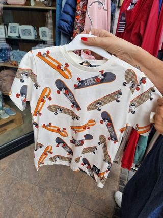 Camiseta skate niño 8 años