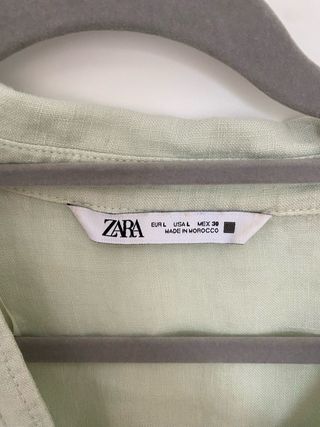 Blusa Zara verde