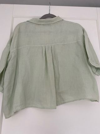 Blusa Zara verde
