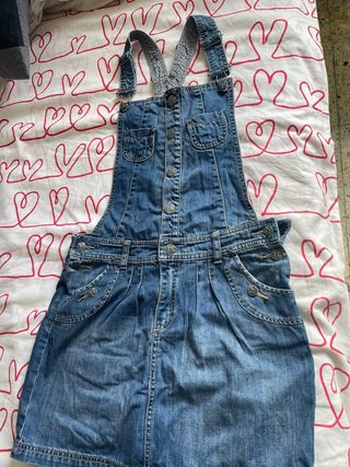 Vestido vaquero niña