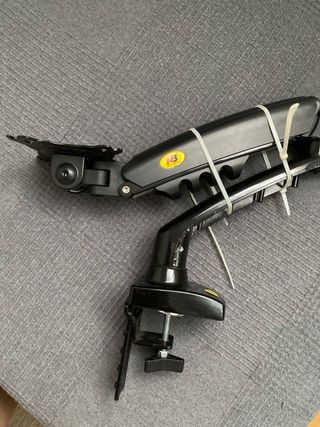 Soporte monitor brazo - Negro