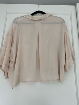 Blusa Zara beige 