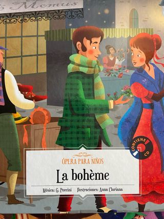 colección de 25 libros, música y ópera para niños
