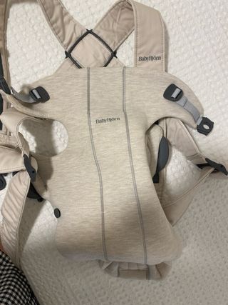 Mochila portabebés BabyBjorn Beige