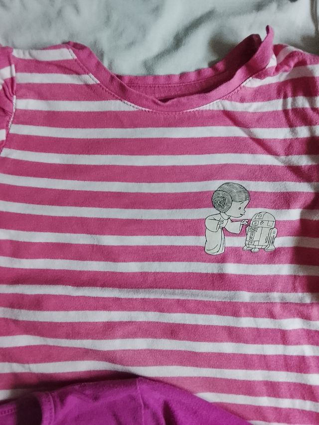 5 Camisetas niña