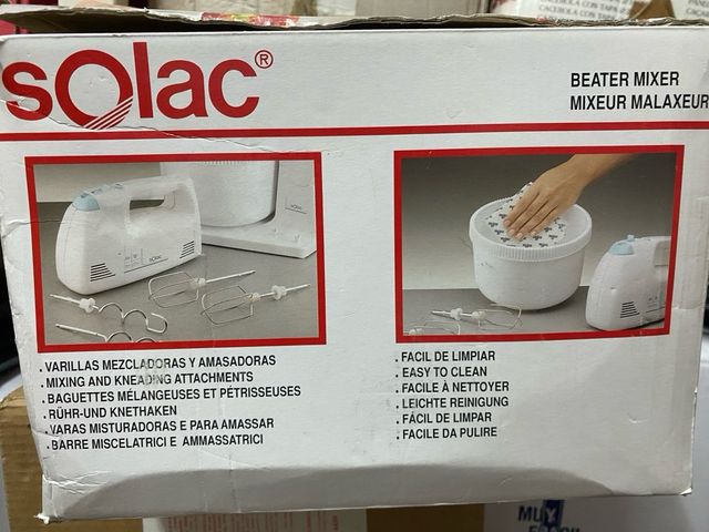 Batidora Solac con tazón giratorio