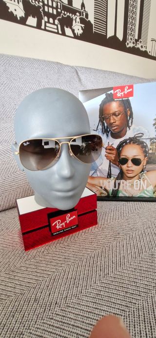 Gafas Ray-Ban Aviator RB3513 flat metal