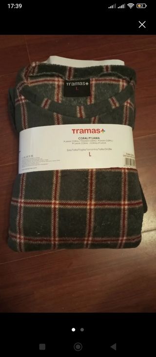 Pijama Tramas+ Coral - Talla L