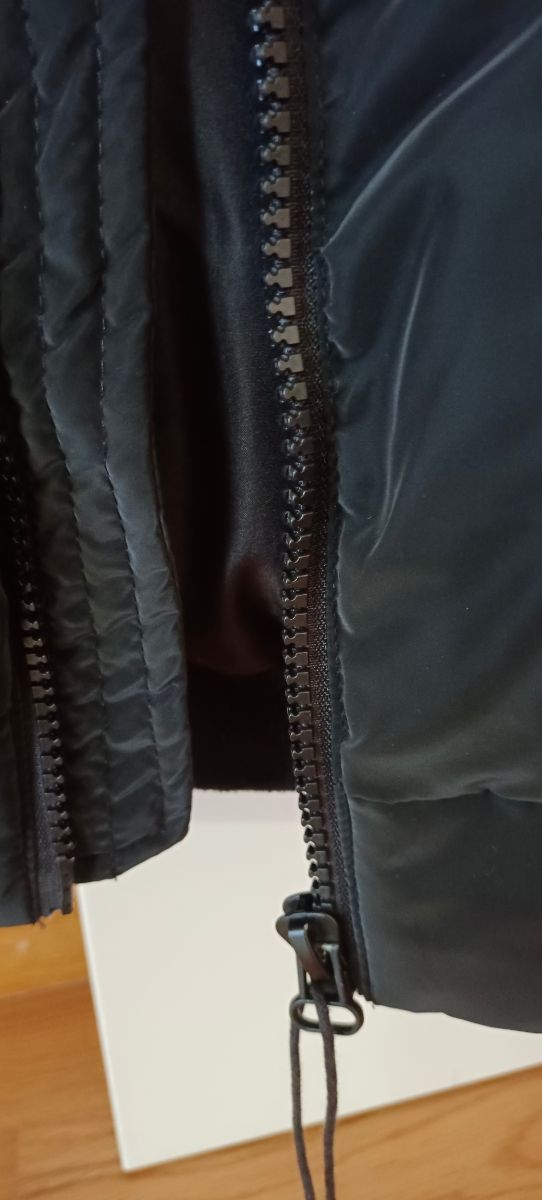 Chaqueta bomber negra mujer - Talla S