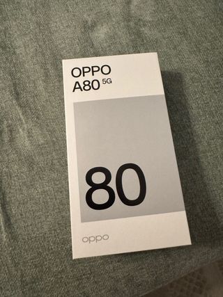 OPPOA80 5G - móvil negro