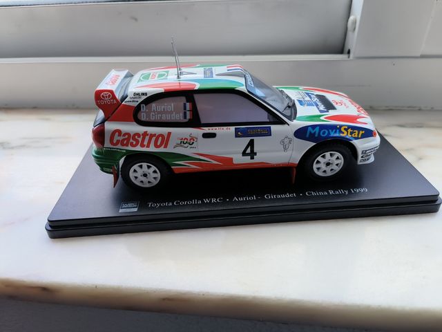 Toyota Corolla WRC 1:24 Miniatura
