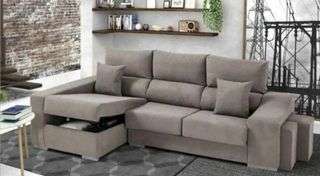 Sofa ChaisseLongue Arcon + 2 Puff VARIOS COLORES