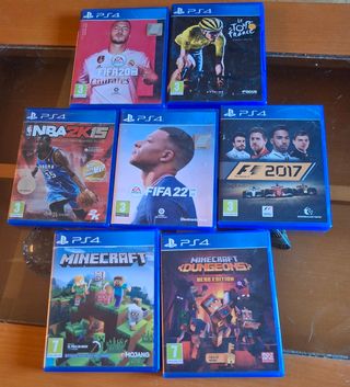 7 Juegos PS4 Variados