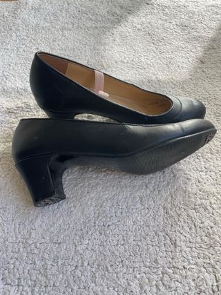 Zapatos Flamenco negros, talla 36