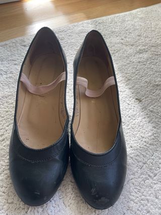 Zapatos Flamenco negros, talla 36