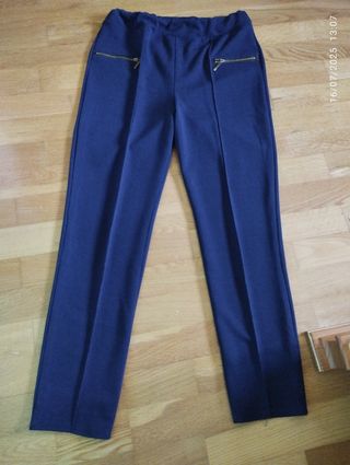 Pantalones elásticos mujer -talla M