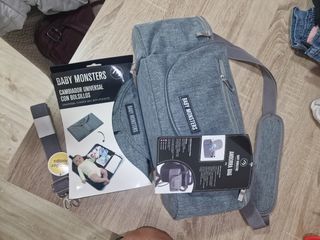Bolso cambiador bebé Baby Monsters