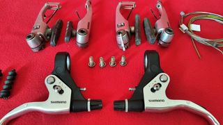 Kit de Frenos Shimano Deore LX V-Brakes BR-M600