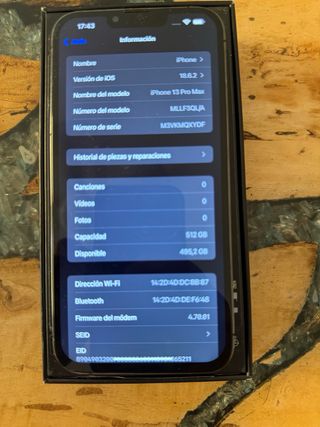 Iphone 13 Pro Max (Reacondicionado) Negro