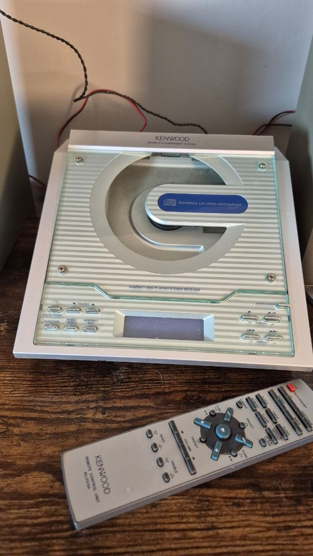 Minicadena Kenwood LS-M | sonido nítido