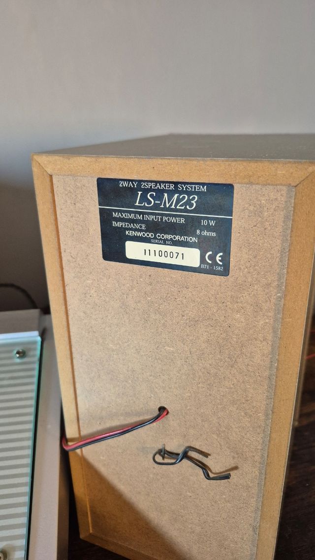 Minicadena Kenwood LS-M | sonido nítido