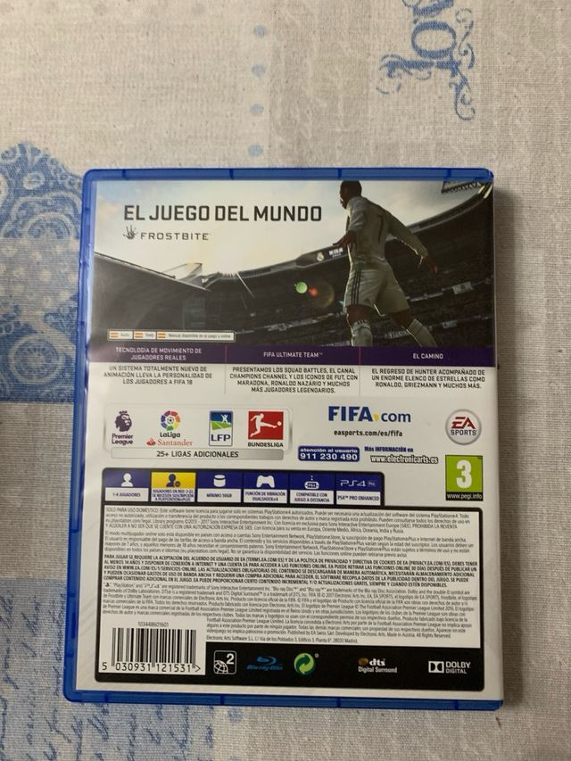 FIFA 18 PS4 (PlayStation 4)