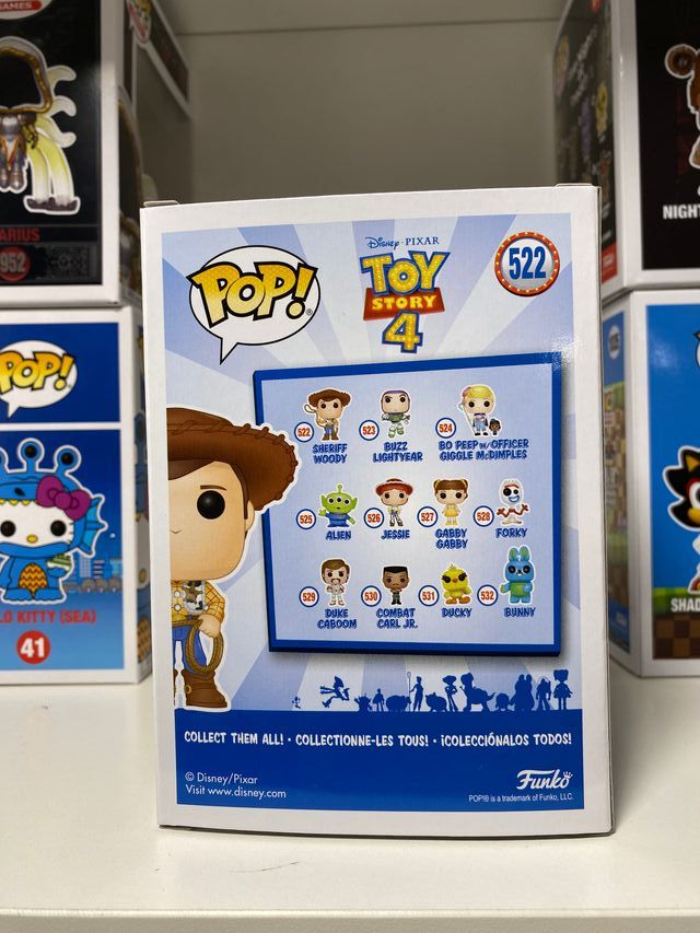 Funko POP! 522 Toy Story 4 - Woody - Disney Pixar