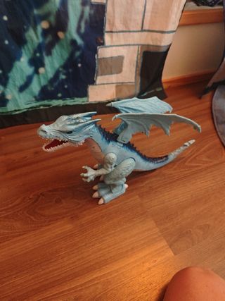 Dragón Juguete Azúl con sonido