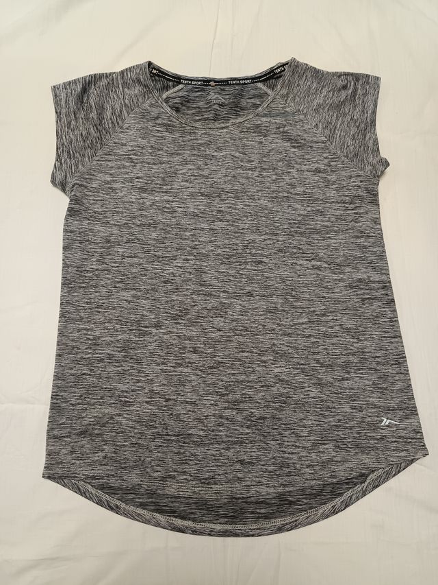 Camiseta Tenth Sport gris