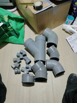 
Codos de PVC para tubería