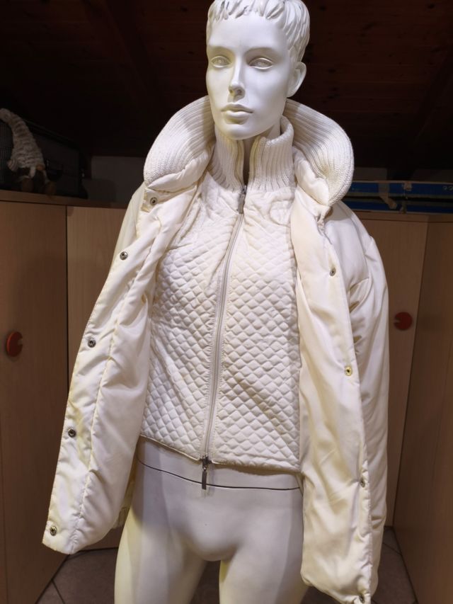 Piumino bianco donna