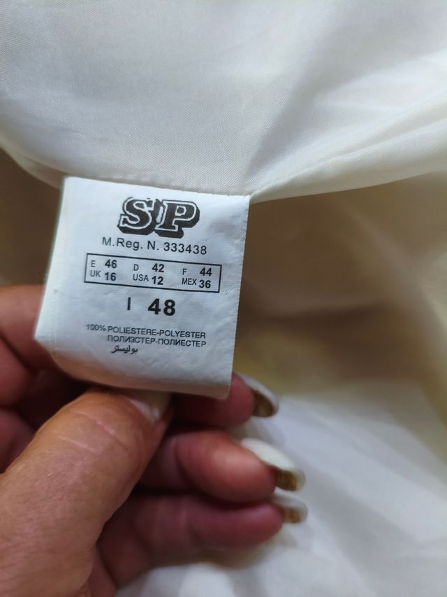 Piumino bianco donna